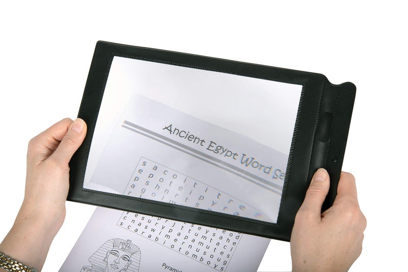 TickiT Large Sheet Magnifier - Magnifying Sheet for Reading - Reading Magnifier - Magnifying Lens - Image 4